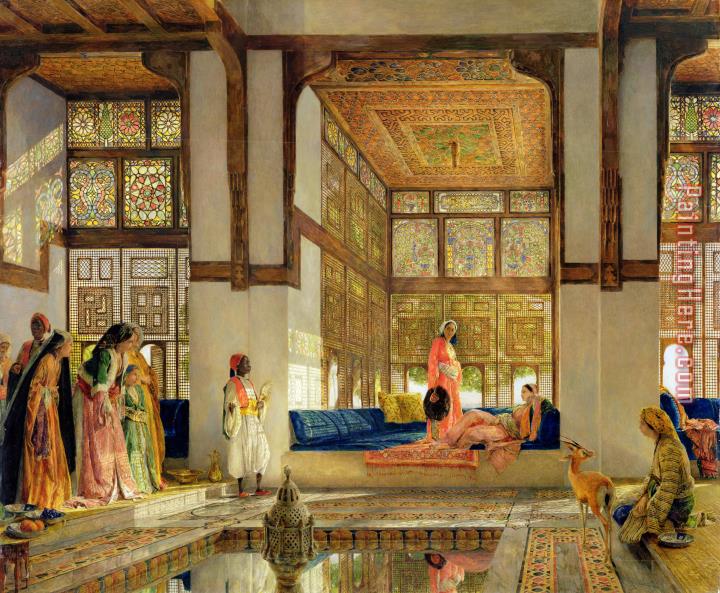 John Frederick Lewis The Reception